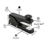 Handtacker , Hefter (bis zu 20 Blatt), Schwarz matt