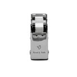 Klebebandspender - Luxury Line, Silber Chrom